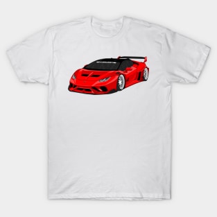 lamborghini huracan RED T-Shirt